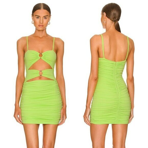 Superdown Criselle Mini Dress - Lime Green
